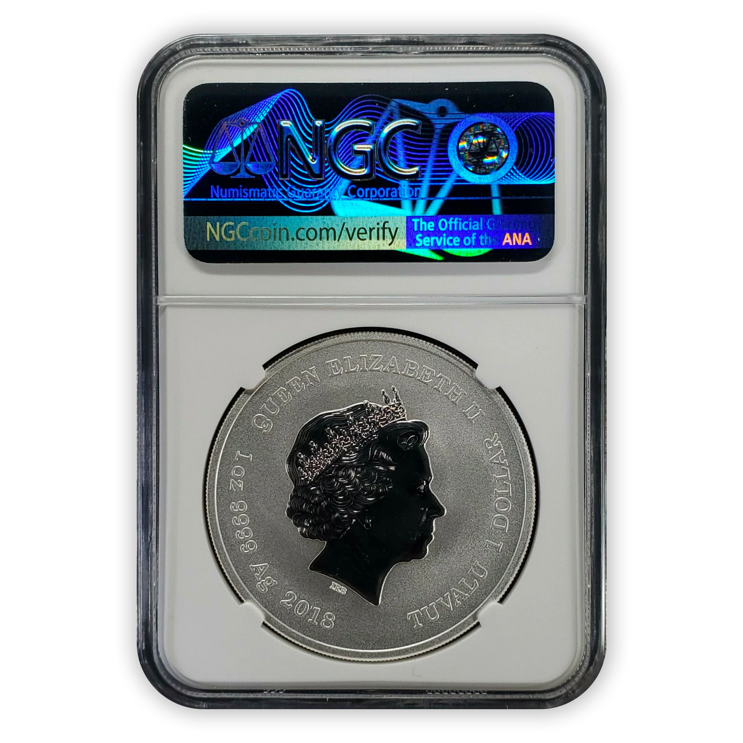 2018 Black Panther 1 Oz Silver - NGC MS70 - CoinsTV