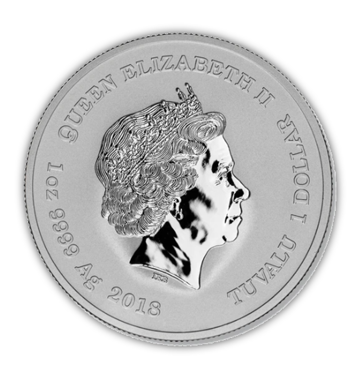 2018 Black Panther 1 Oz Silver Bullion - CoinsTV