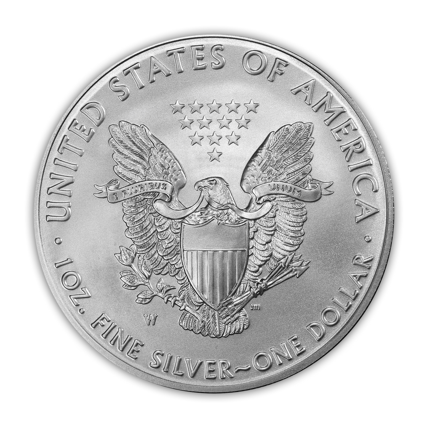 2018 Silver Eagle - West Point Burnished - Original Government Packaging (OGP) - CoinsTV