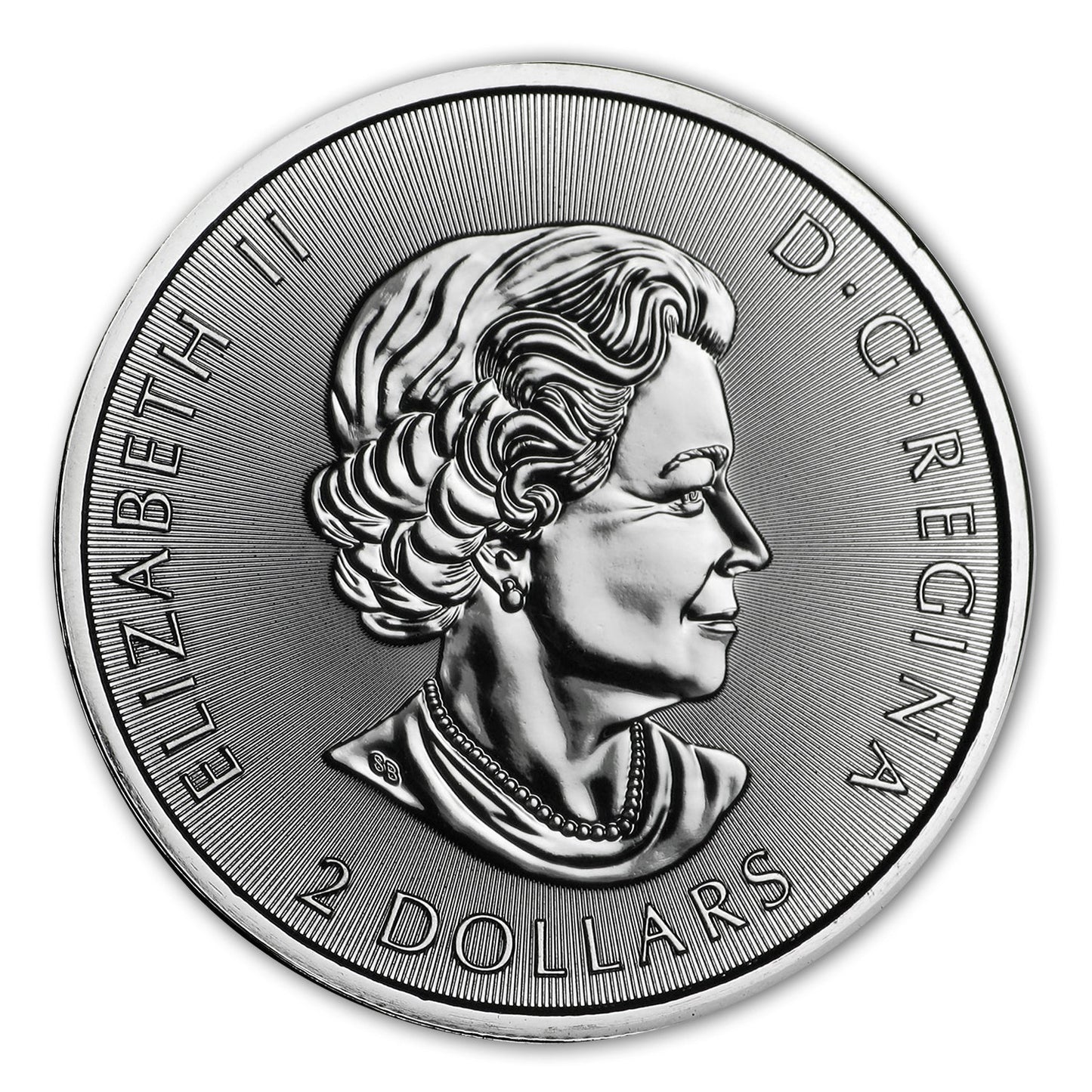 2018 1/2 oz 9999 Silver Canadian $2 Polar Bear Coin Brilliant Uncirculated (BU) - CoinsTV