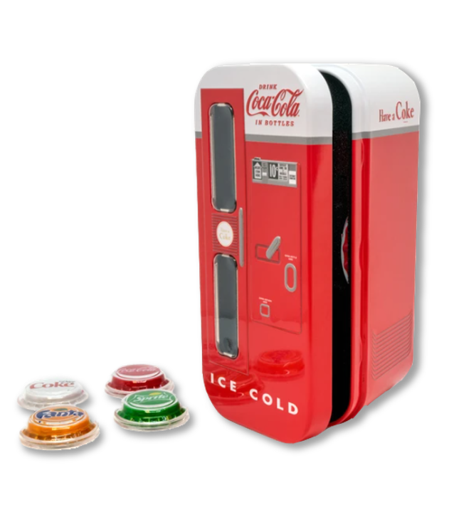 2020 Coca-Cola Vending Machine 4-Set $1 Bottle Cap Coins - CoinsTV