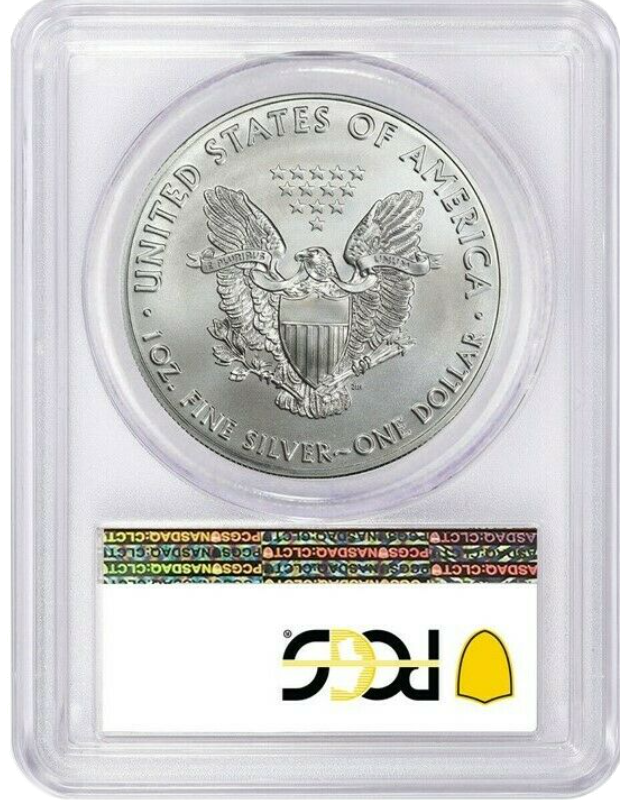 2020 (P) Silver Eagle - Business Strike - Type 1 Emergency Production - PCGS MS69 FS First Strike Philadelphia Label - CoinsTV