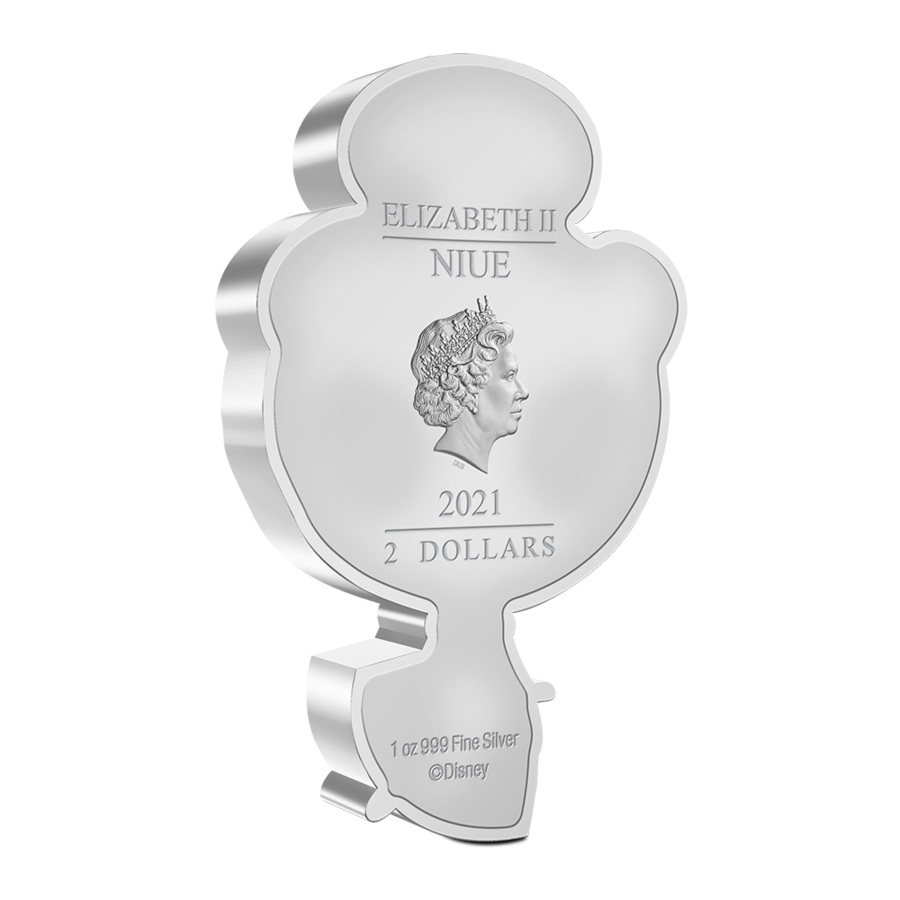 2021 Cinderella Chibi Collection 1 oz Silver Coin - New Zealand Mint - CoinsTV