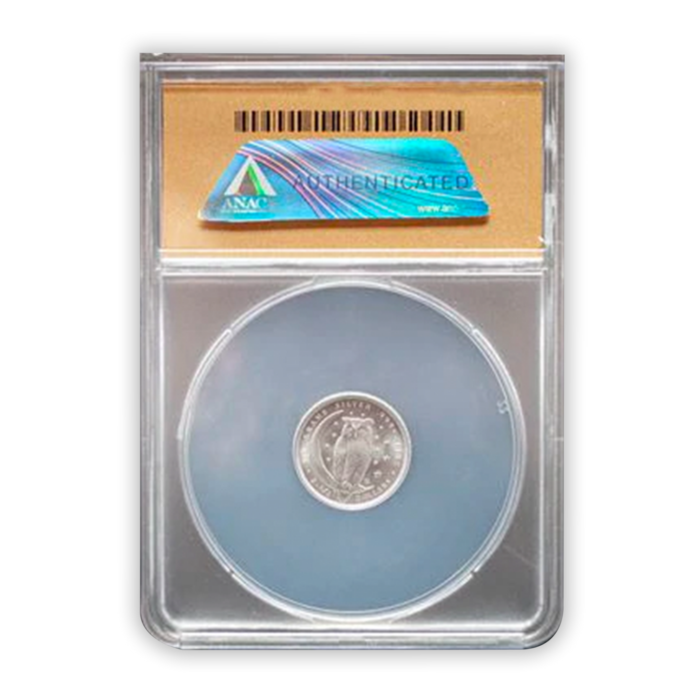 2021-D Clark Gruber $2.50 2 Gram Silver - ANACS MS70 - CoinsTV