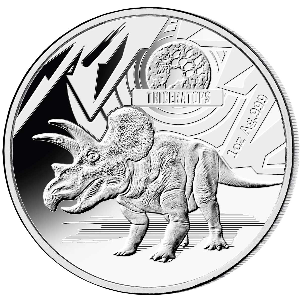 2021 Age of Dinosaurs 1 Oz Silver Coin 3 pc Proof Set - CoinsTV