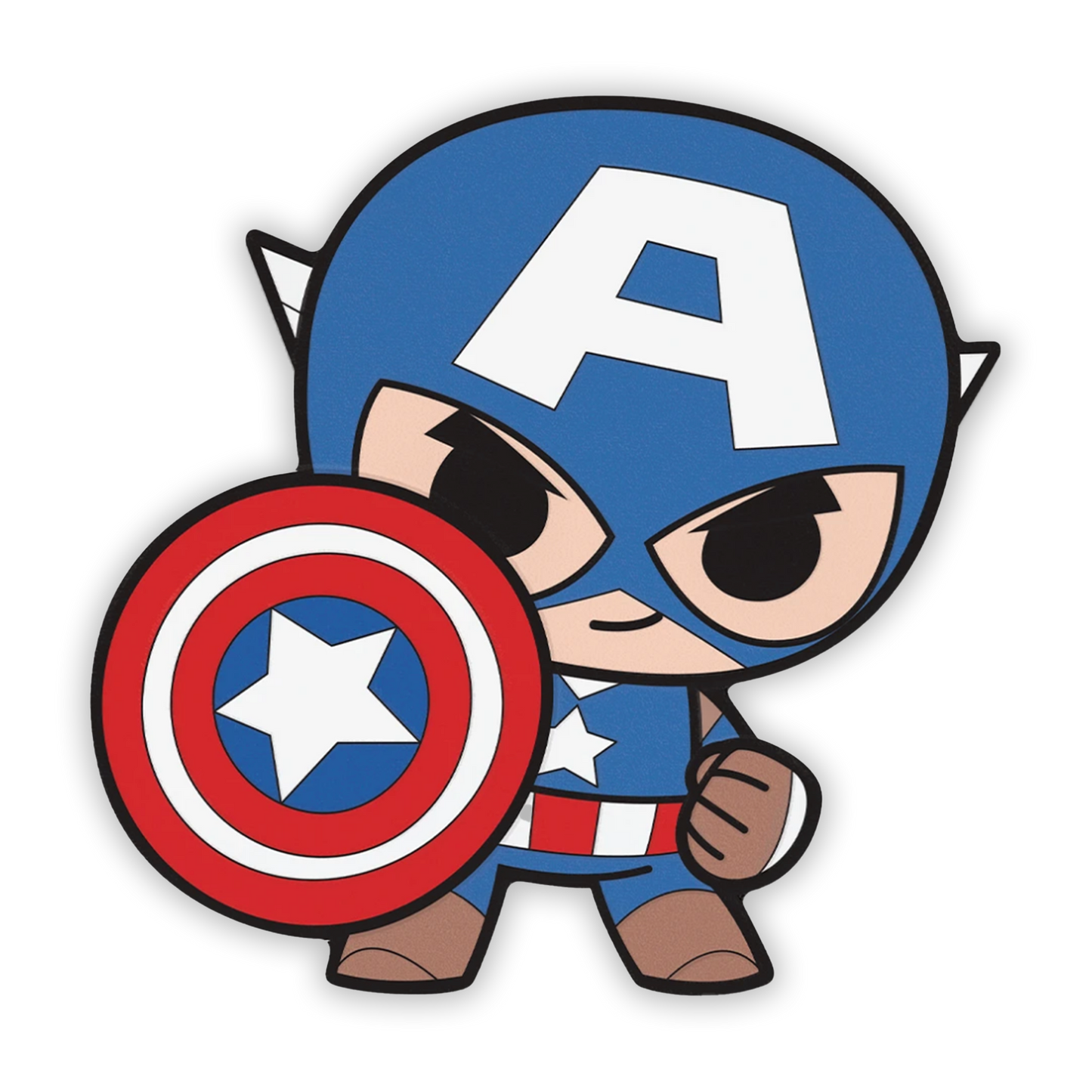 2021 Captain American Mini Hero - Reserve Bank of Fiji - 1 oz Silver Coin