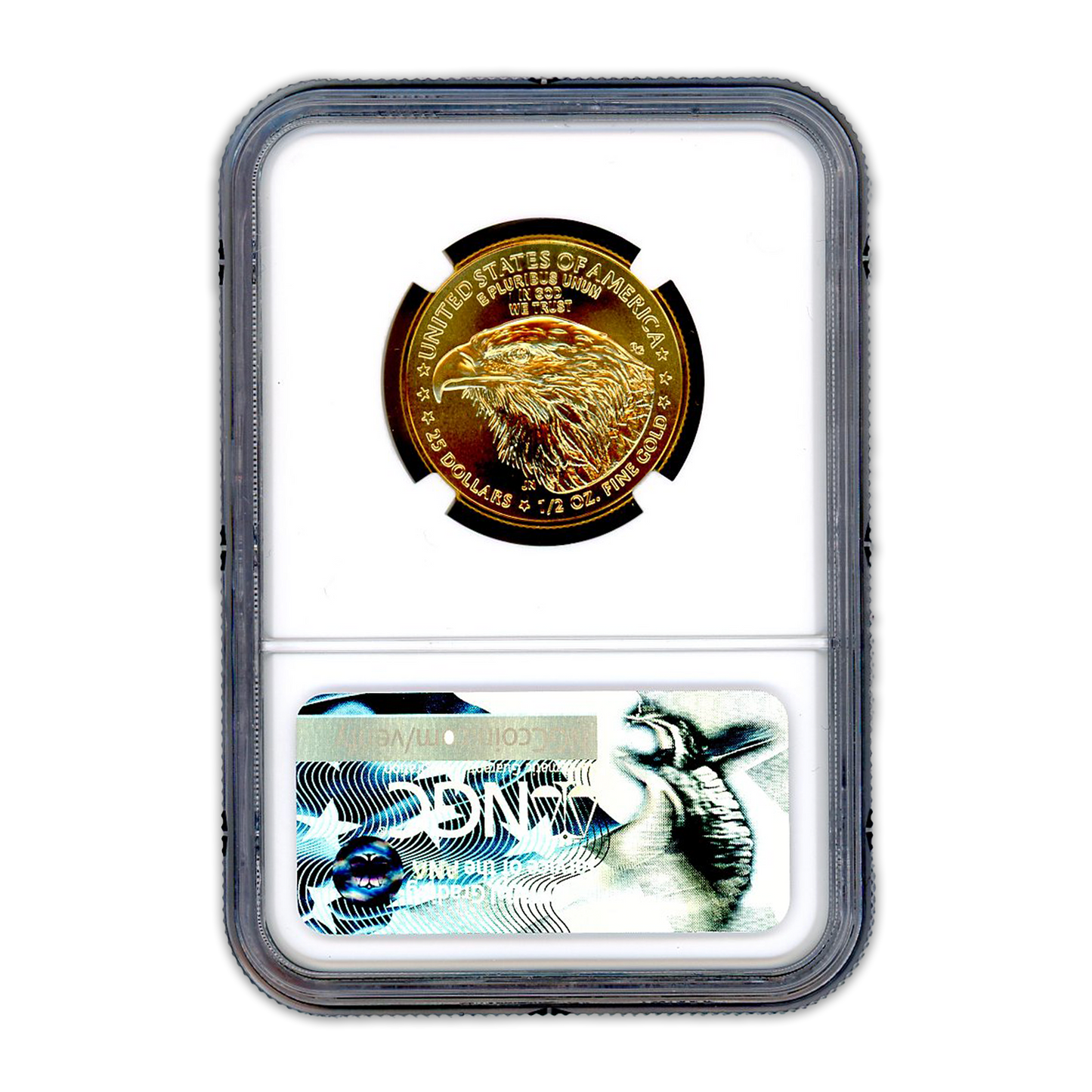 2021 $25 Gold Eagle 1/2 oz - Type 2 - NGC MS70 First Day of Issue - CoinsTV