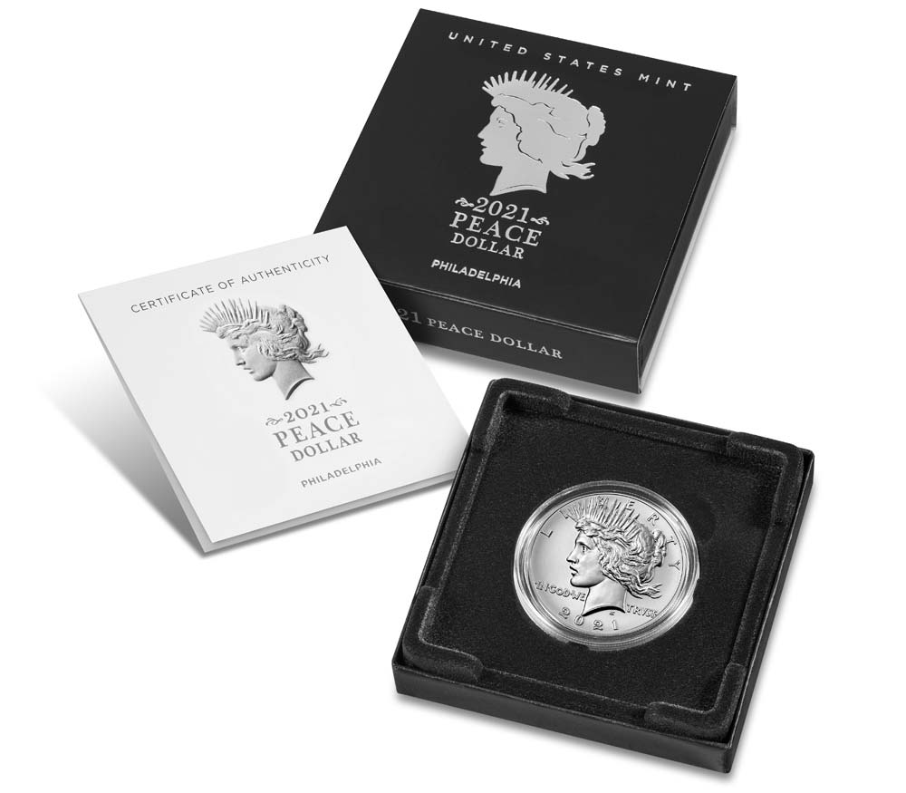2021 Peace Silver Dollar - OGP