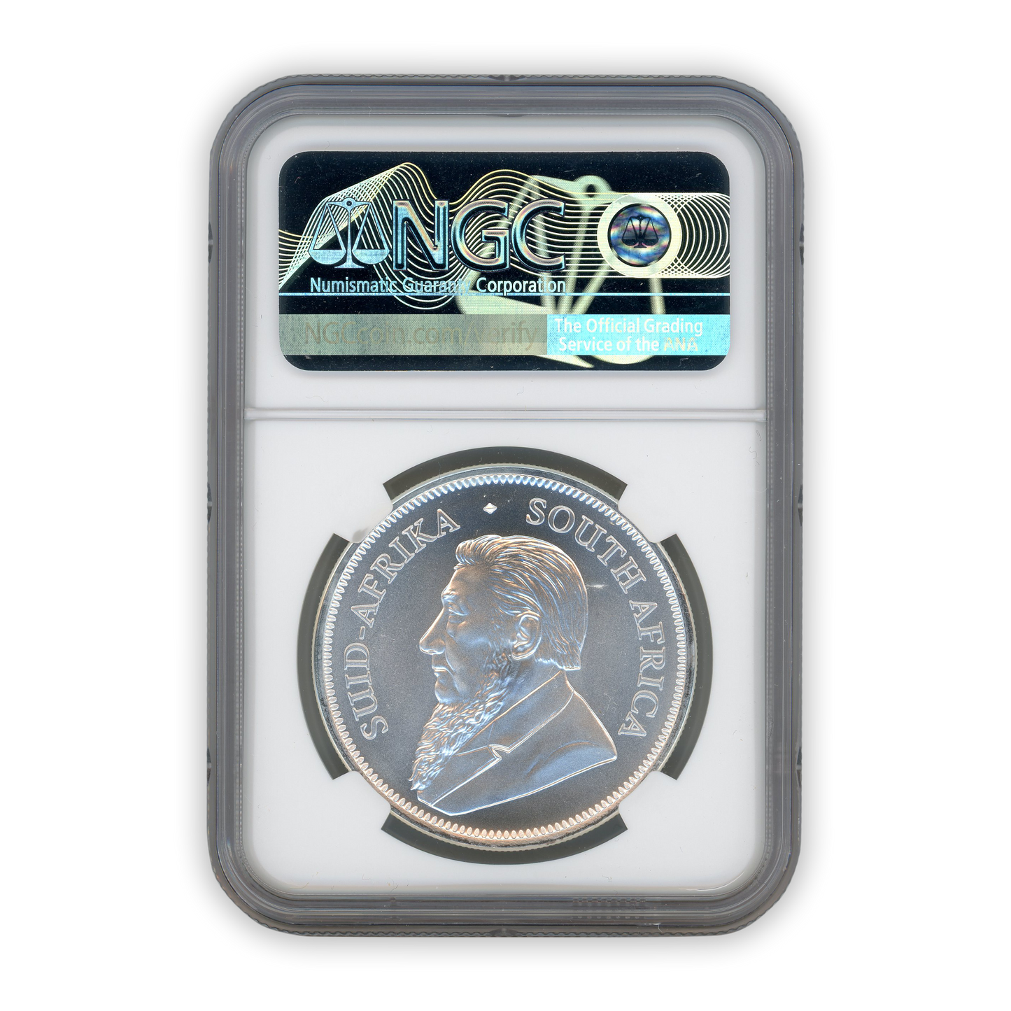 2021 Krugerrand 1 oz Silver- South African Mint - NGC MS70 FDOI - CoinsTV