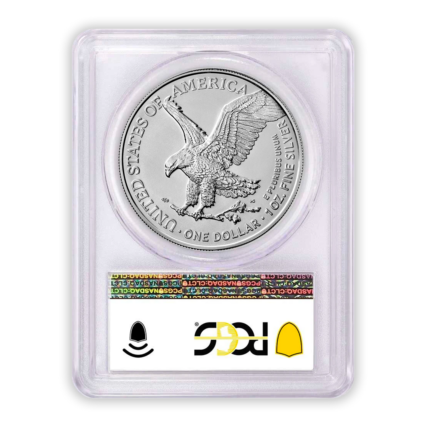 2021 (S) Silver Eagle - Business Strike - Type 2 Emergency Production - PCGS MS69 First Strike San Francisco Label
