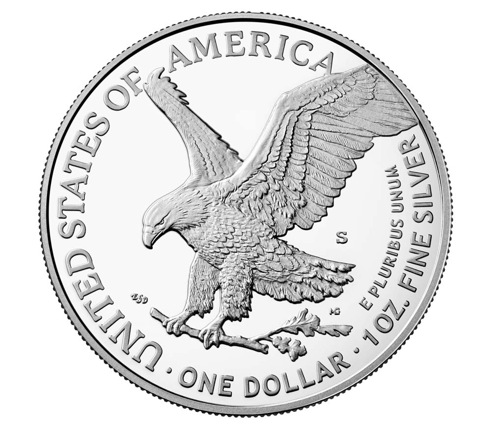2021 Silver Eagle S - Type 2 -San Francisco - Original Government Packaging (OGP) - CoinsTV