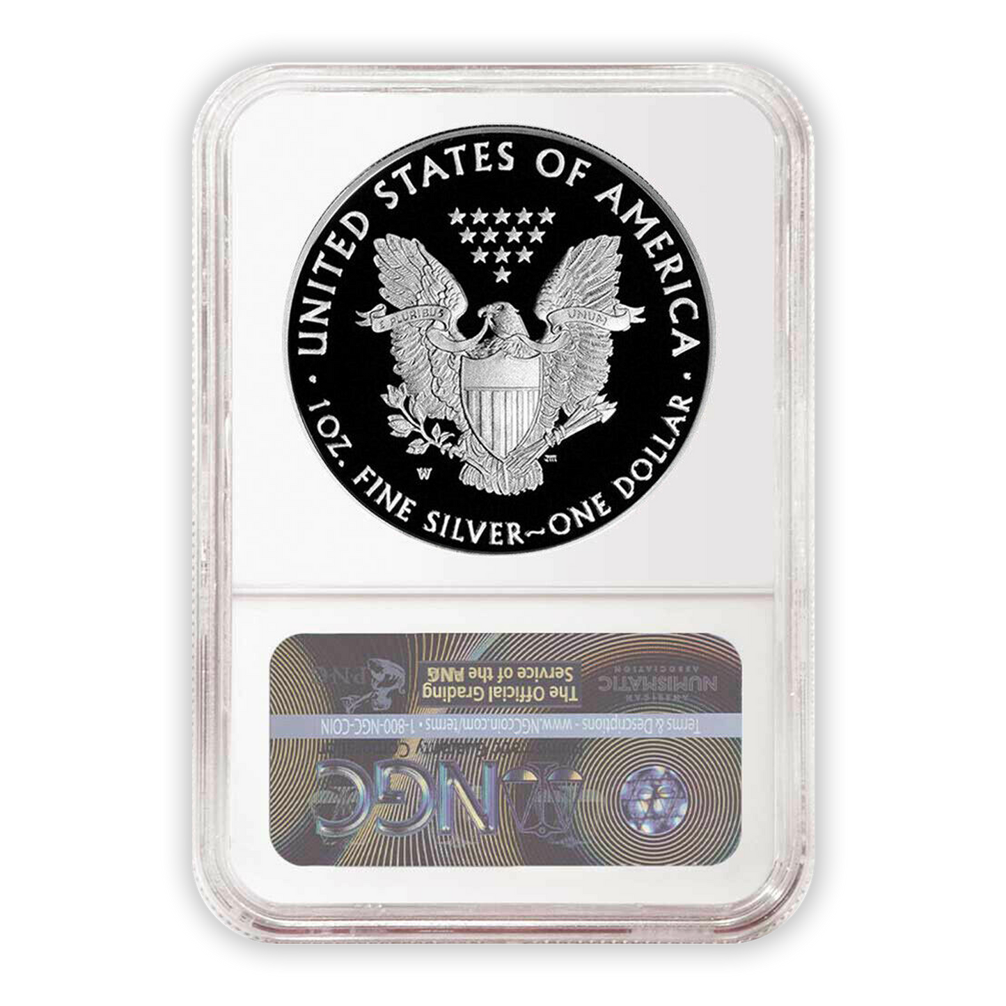 2021 Silver Eagle Type 1 Proof - NGC PF70 - Jeppson Label - CoinsTV