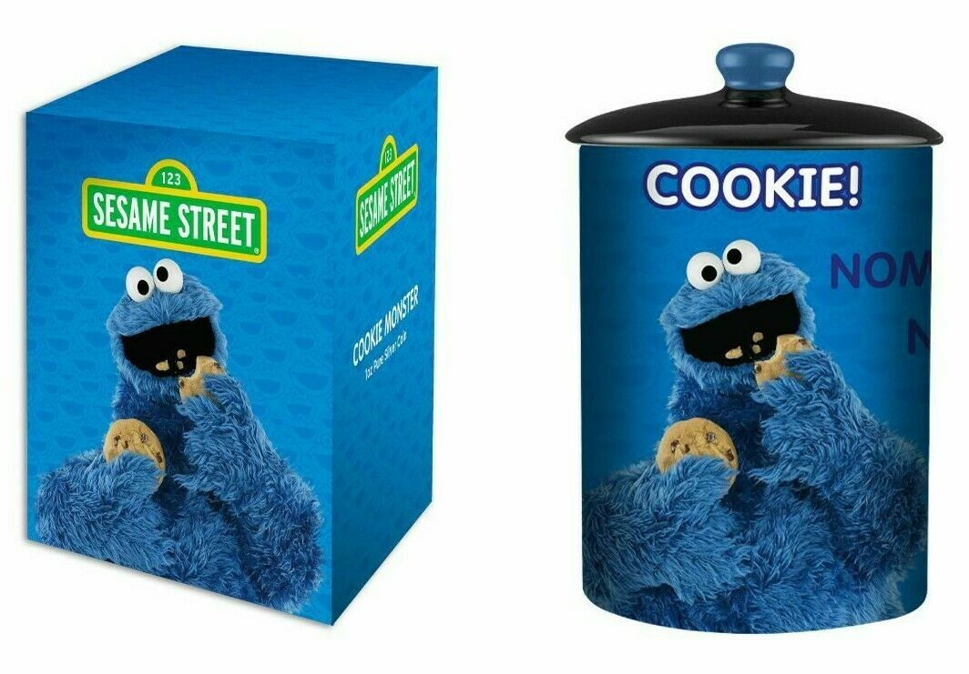 2021 Sesame Street Cookie Monster 1 oz .999 Silver Proof in Box - CoinsTV