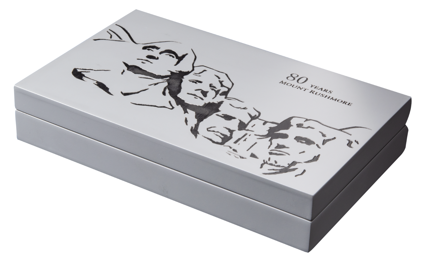 2021 Mount Rushmore 80th Anniverary 1 oz .999 Silver 4 Bar Set - Barbados - CoinsTV