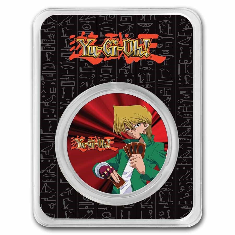 2022 Niue YuGiOh Joey Wheeler - 1oz .999 Silver Color Coin 2022 Niue YuGiOh Joey Wheeler - 1oz .999 Silver Color Coin