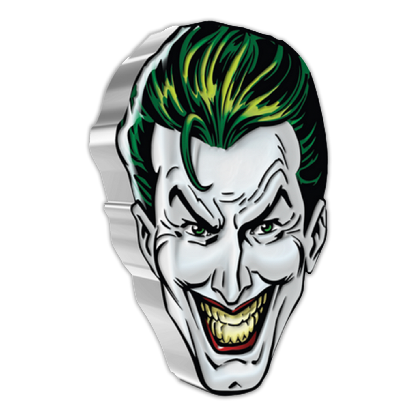 2022 Faces of Gotham - The Joker 1 oz Niue Silver Coin - CoinsTV