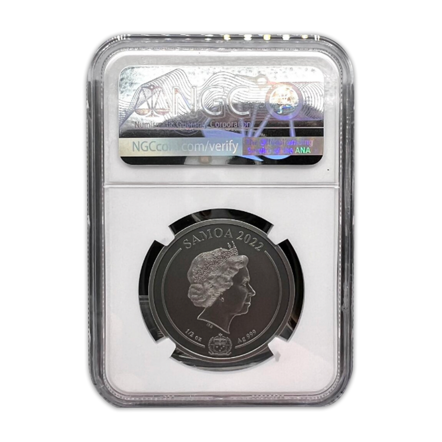 2022 Samoa Vikings Odin - Antiqued 1/2 oz Silver Coin - NGC MS70 - CoinsTV