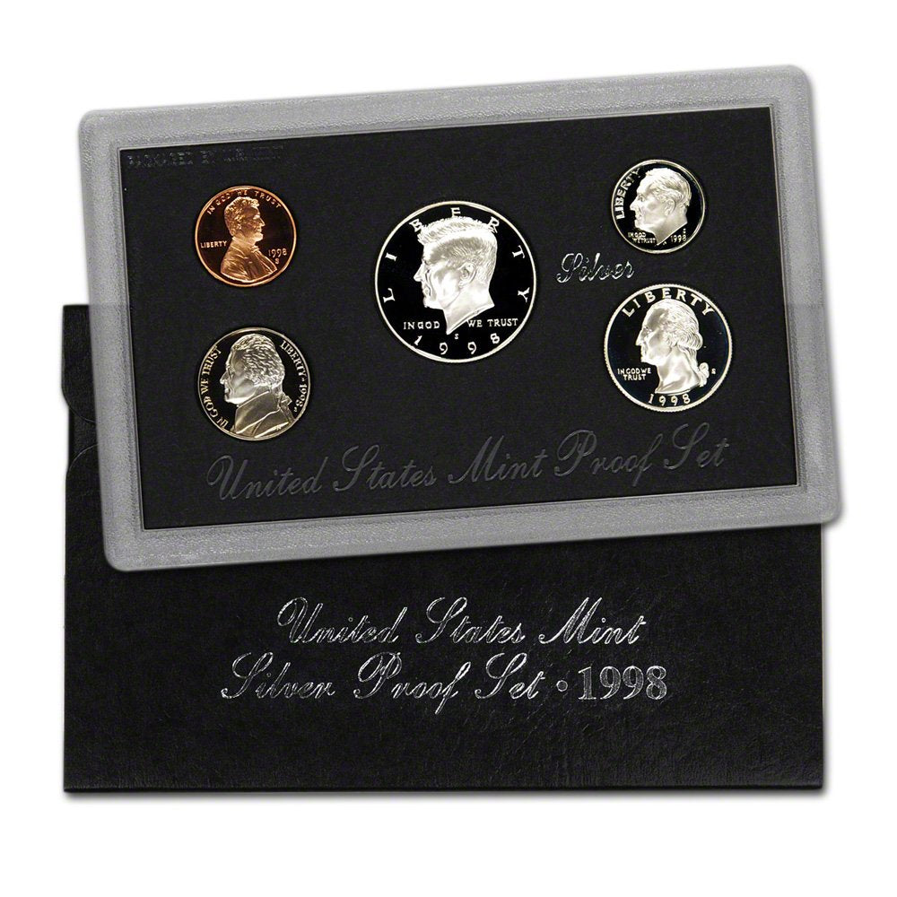 1998 Silver Proof Set - 5 Coins