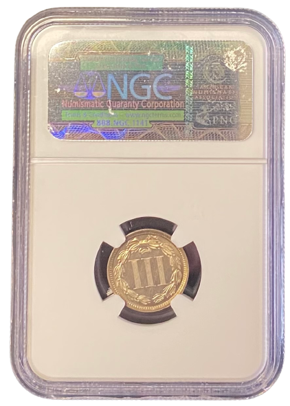 1873 Three Cent Silver - Closed 3 - NGC PF66 - CoinsTV