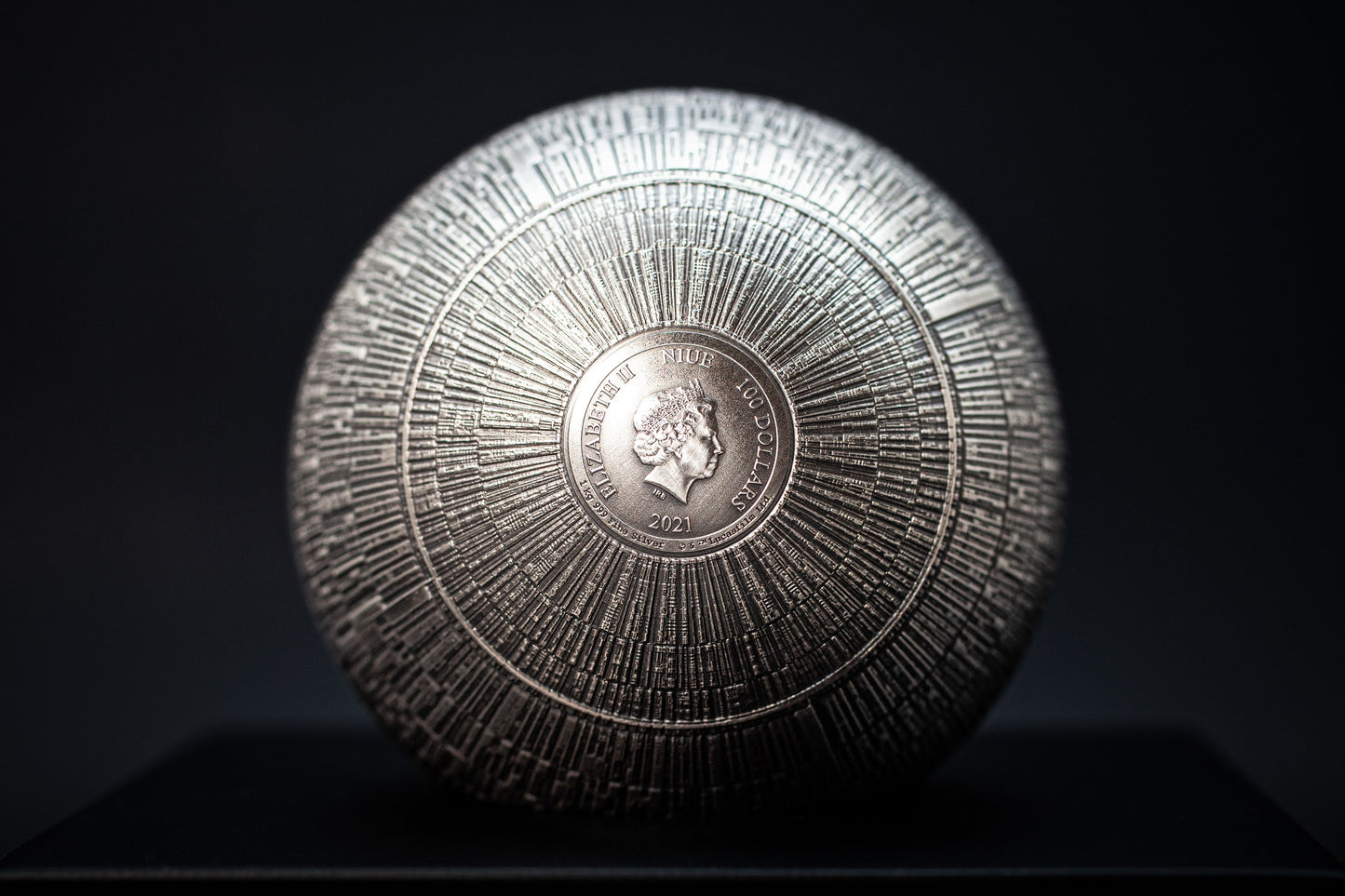 2020 Death Star 1 Kilo Silver - New Zealand Mint