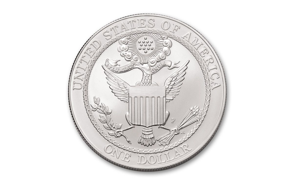 2008 Bald Eagle Commemorative Silver Dollar Philadelphia - CoinsTV