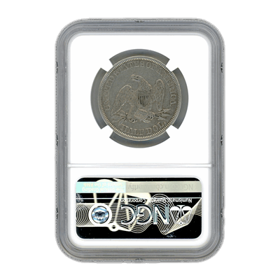 1843 Seated Liberty Half Dollar Philadelphia NGC VF35 - CoinsTV