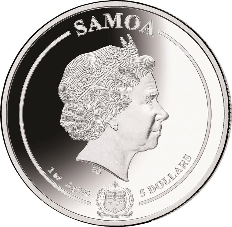 2021 Samoa - Harry Potter No. 4 Privet Drive - Colourised Silver Proof Coin - CoinsTV
