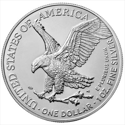 2023 Silver Eagle - 5 Pack - Brilliant Uncirculated - CoinsTV