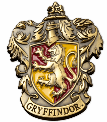 2021 Harry Potter - Hogwarts House Crest Gryffindor – Matte Gold Plating - CoinsTV