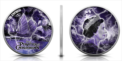 2021 The Empress Pirates of the Carribean Niue 1 oz Silver BU - CoinsTV
