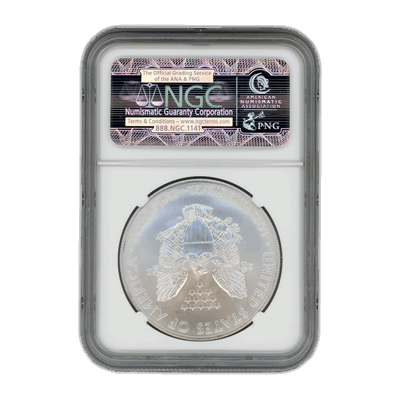 2012 Silver Dollar Eagle - First Releases - MS70 - CoinsTV