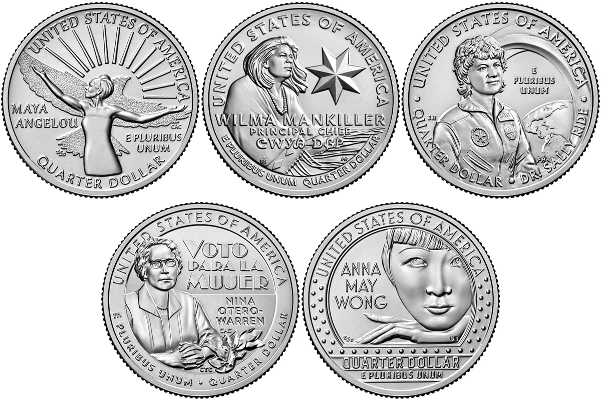 American Women Quarters Mixed Rolls