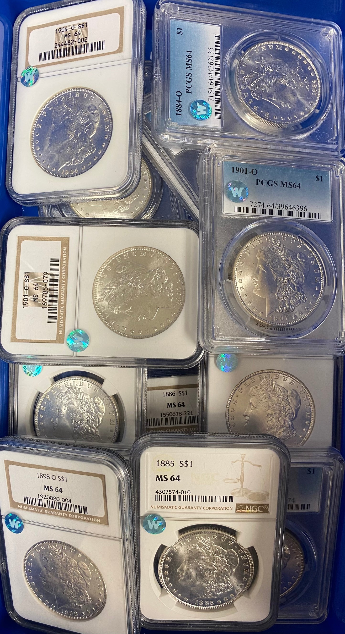 Morgan Silver Dollar Grab Bag MS64 Sight White