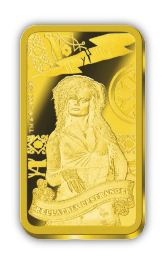 2020 Wizarding World of Harry Potter - Bellatrix Lestrange - 0.5 gram Gold Bar - CoinsTV