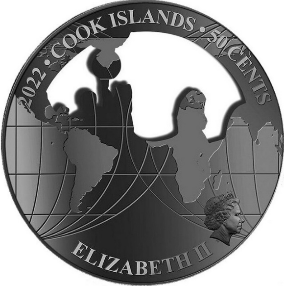 2022 Landmarks of the World Coin - Brandenburg Gate - Cook Islands - CoinsTV