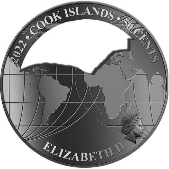 2022 Landmarks of the World Coin - Great Wall of China - Cook Islands - CoinsTV