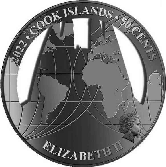 2022 Landmarks of the World Coin - La Sagrada Familia - Cook Islands - CoinsTV