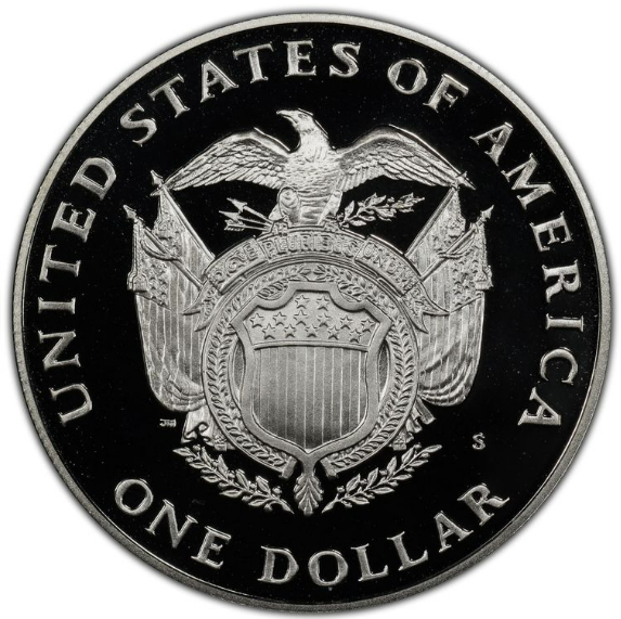 1994 Capitol Commemorative Silver Dollar San Francisco - CoinsTV