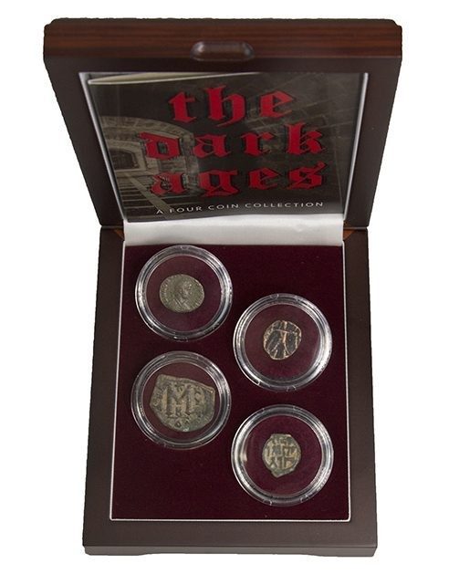 The Dark Ages: Historic 4 Coin Set (393 - 750 AD)
