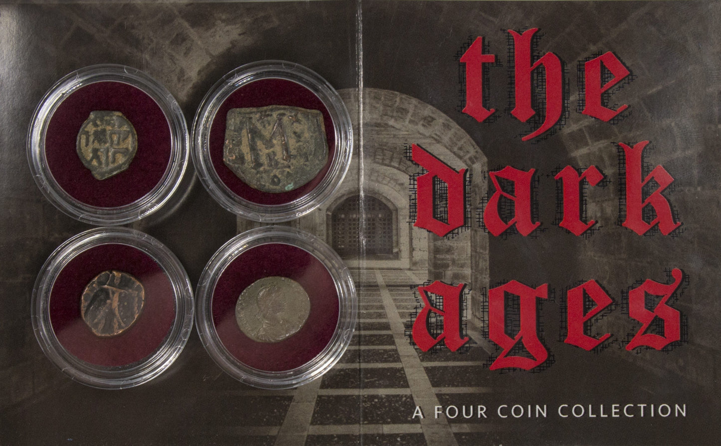 The Dark Ages: Historic 4 Coin Set (393 - 750 AD)