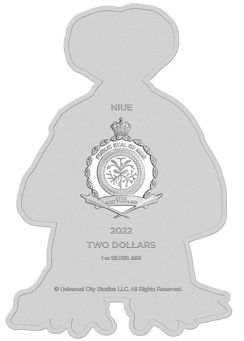 2022 Niue E.T. 40th Anniversary 1 oz Silver Shaped Coin - CoinsTV