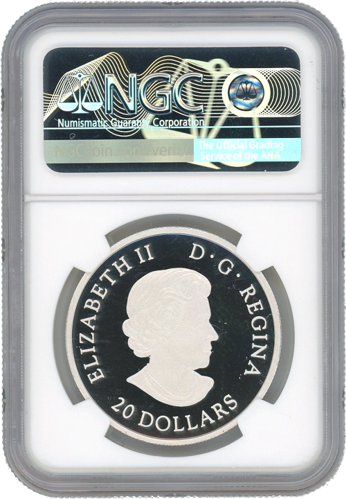 2019 $10 Light Pillars Sky Wonders 1 oz Silver - Royal Candian Mint - NGC PF69 - CoinsTV