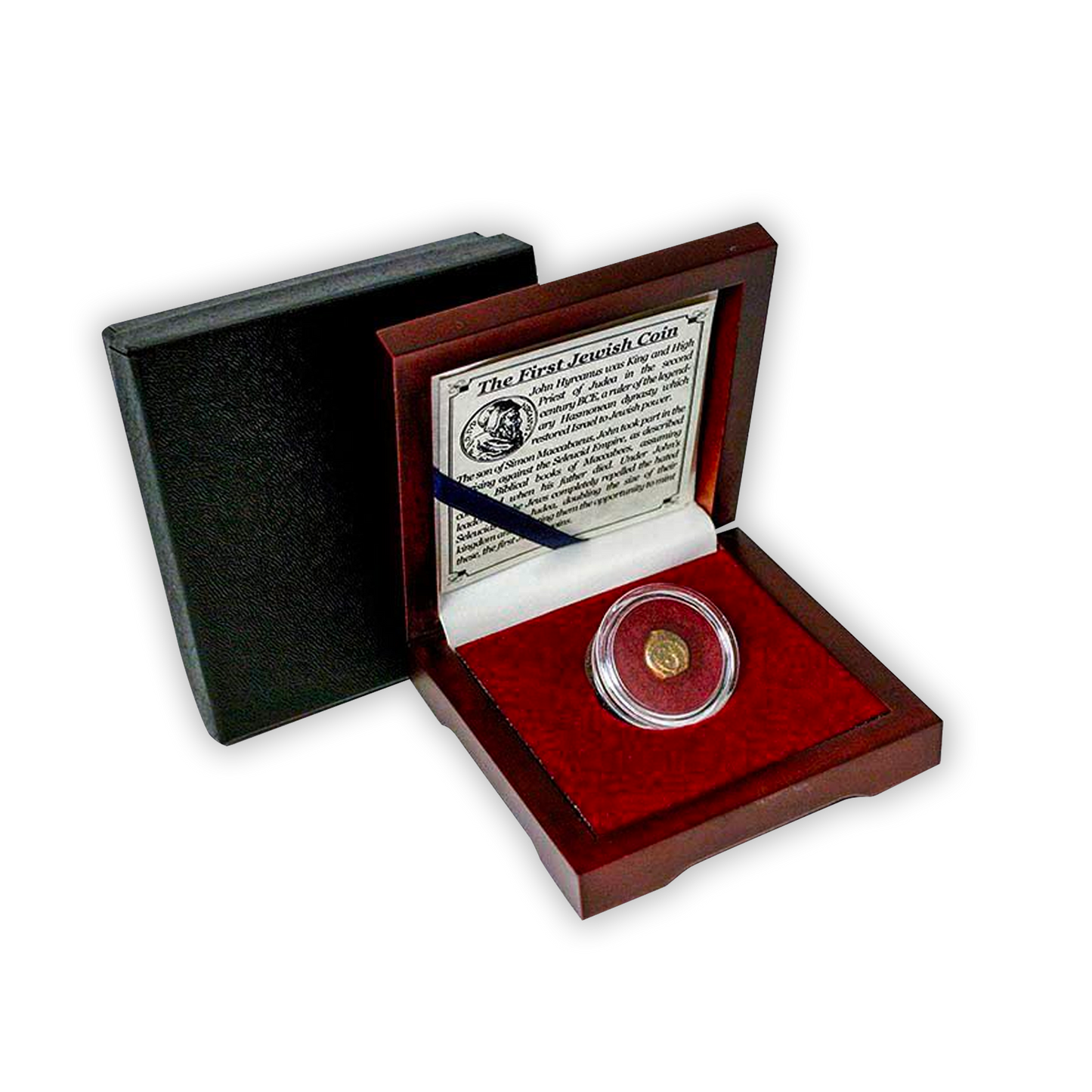 First Jewish Coin Box: Ancient Judaean Coin of the Second Temple Period
