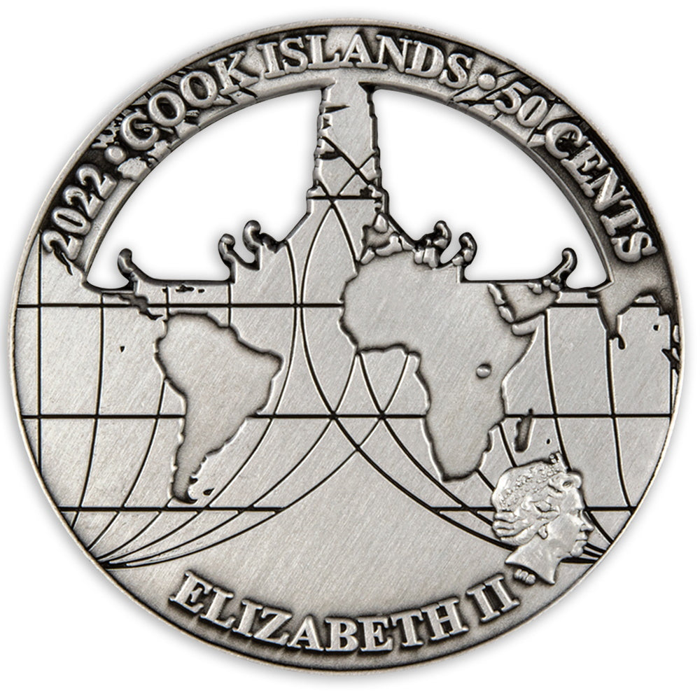 2022 Landmarks of the World Coin - Grand Palace - Cook Islands - CoinsTV