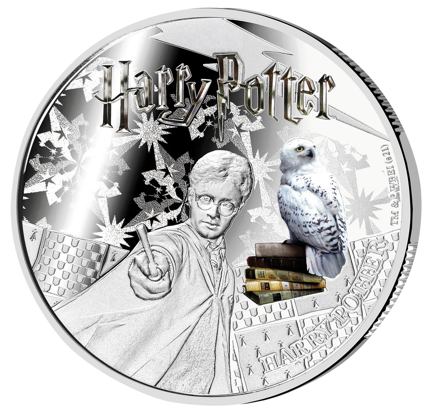 2021 Wizarding World of Harry Potter 1 Oz Silver Coin 3 pc Proof Set - CoinsTV