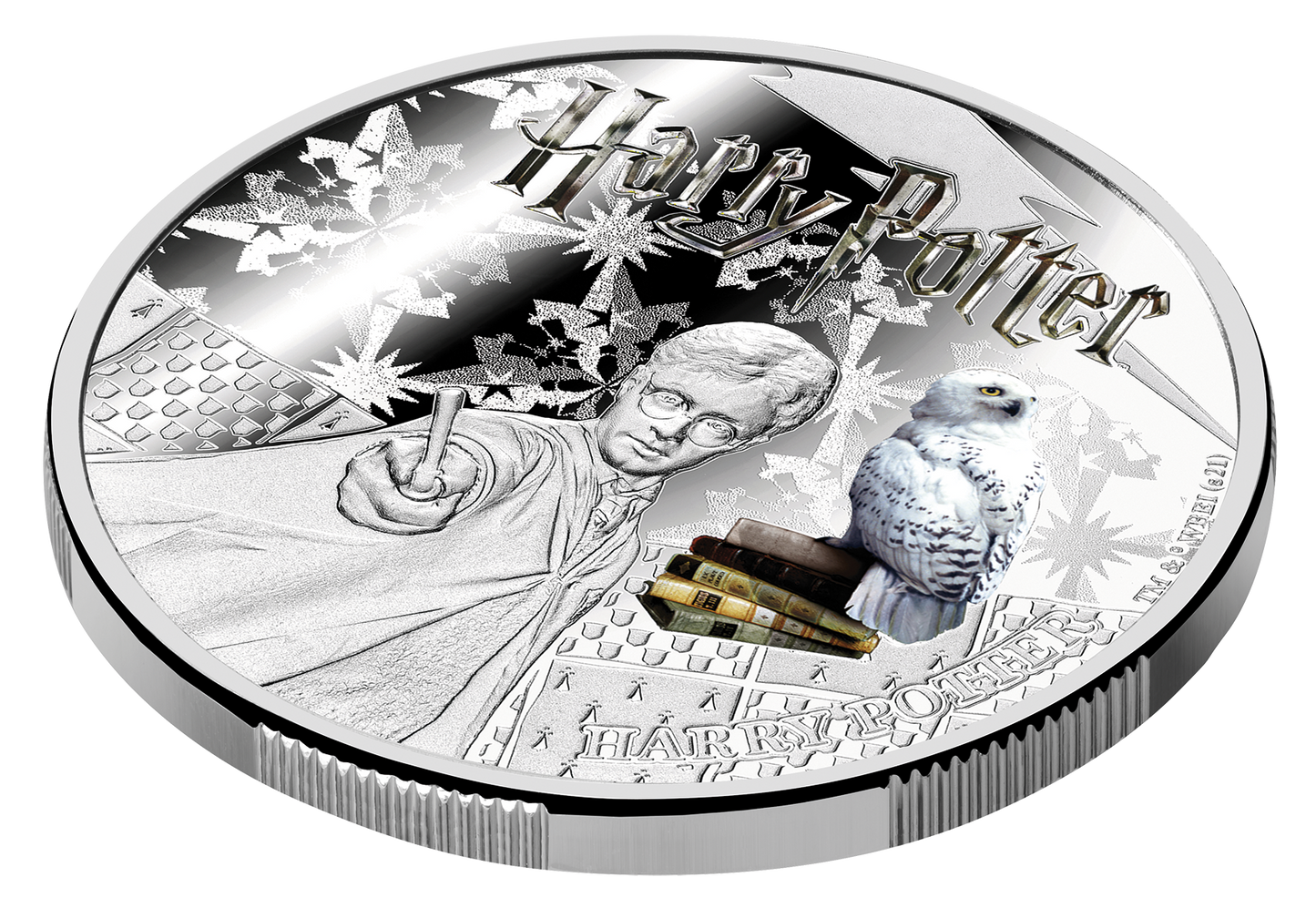 2021 Wizarding World of Harry Potter 1 Oz Silver Coin 3 pc Proof Set - CoinsTV