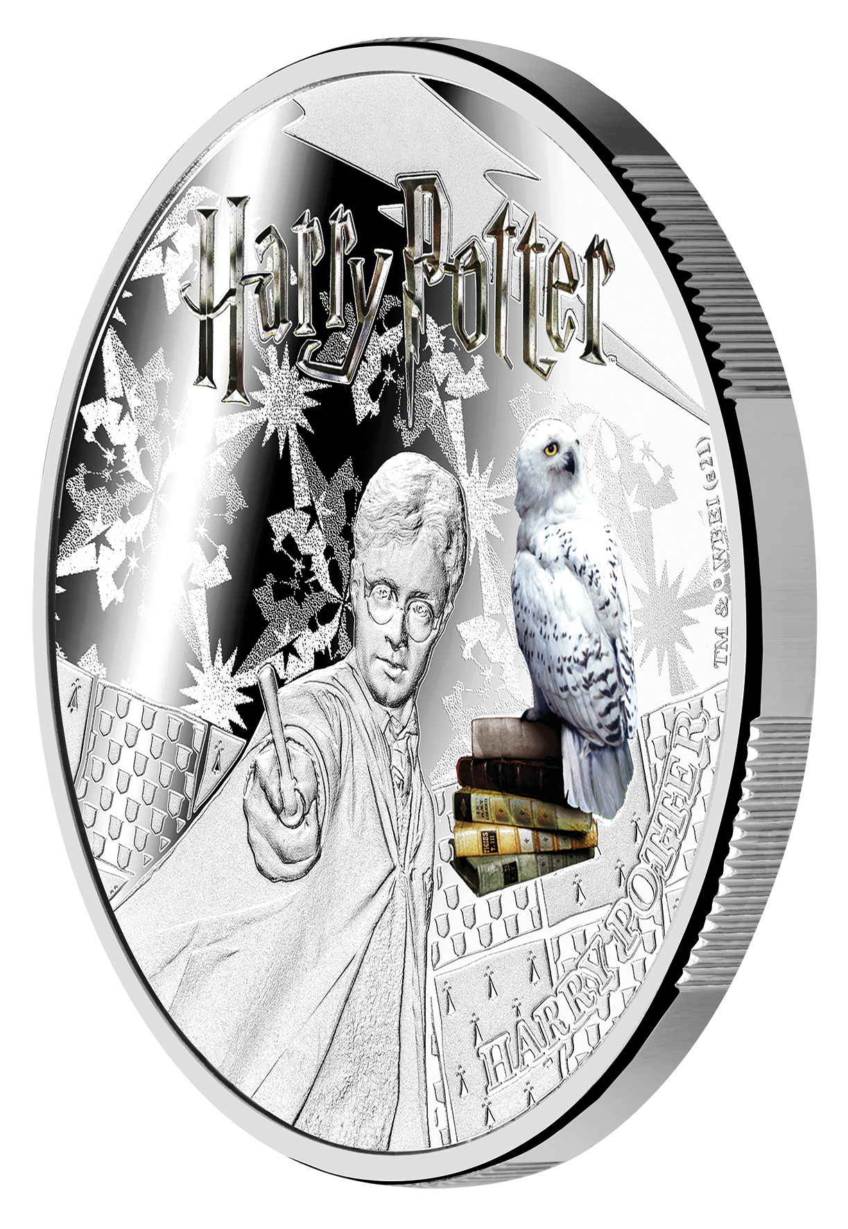 2021 Wizarding World of Harry Potter 1 Oz Silver Coin 3 pc Proof Set - CoinsTV