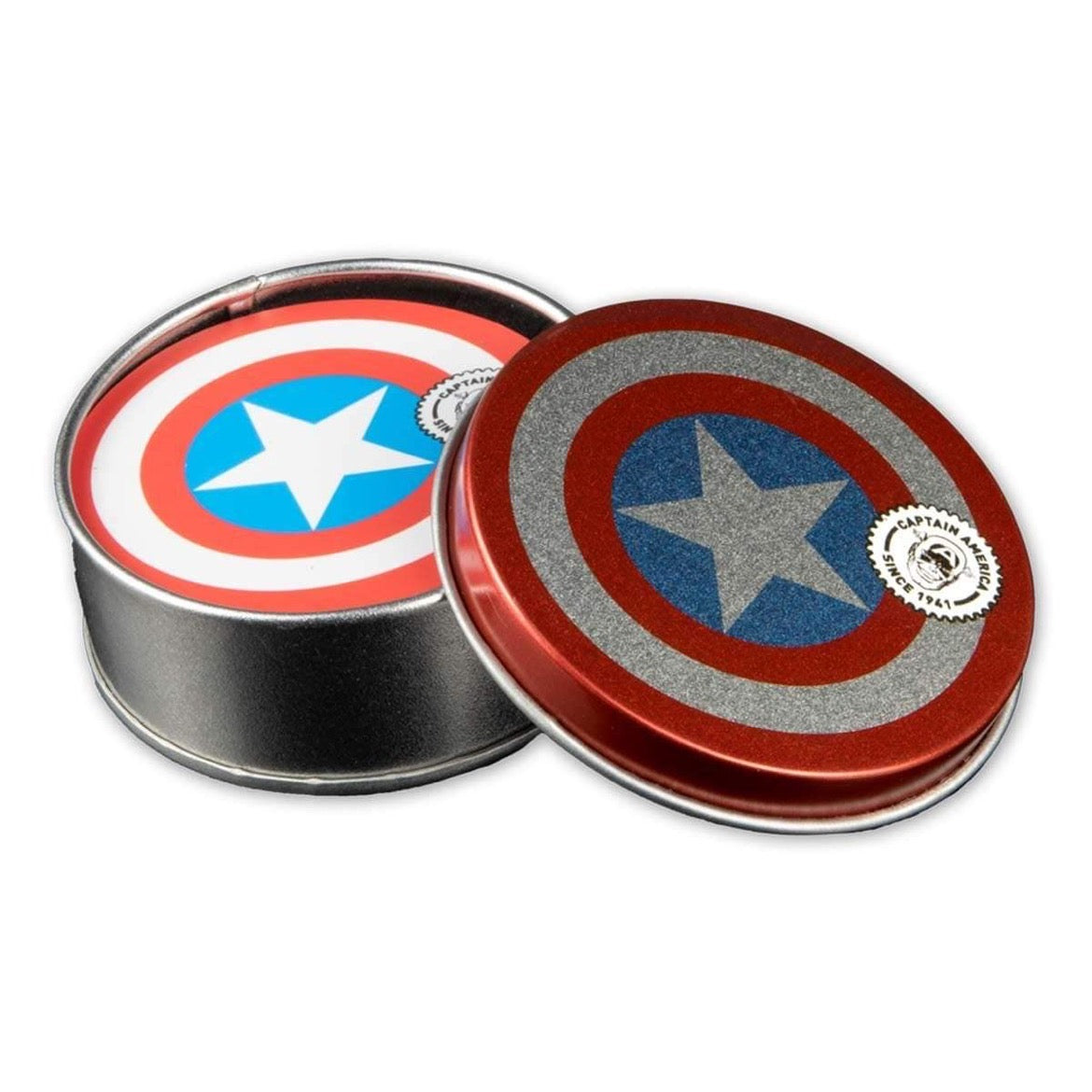2021 Captain America 1 Oz Silver Proof - Cook Islands - CoinsTV