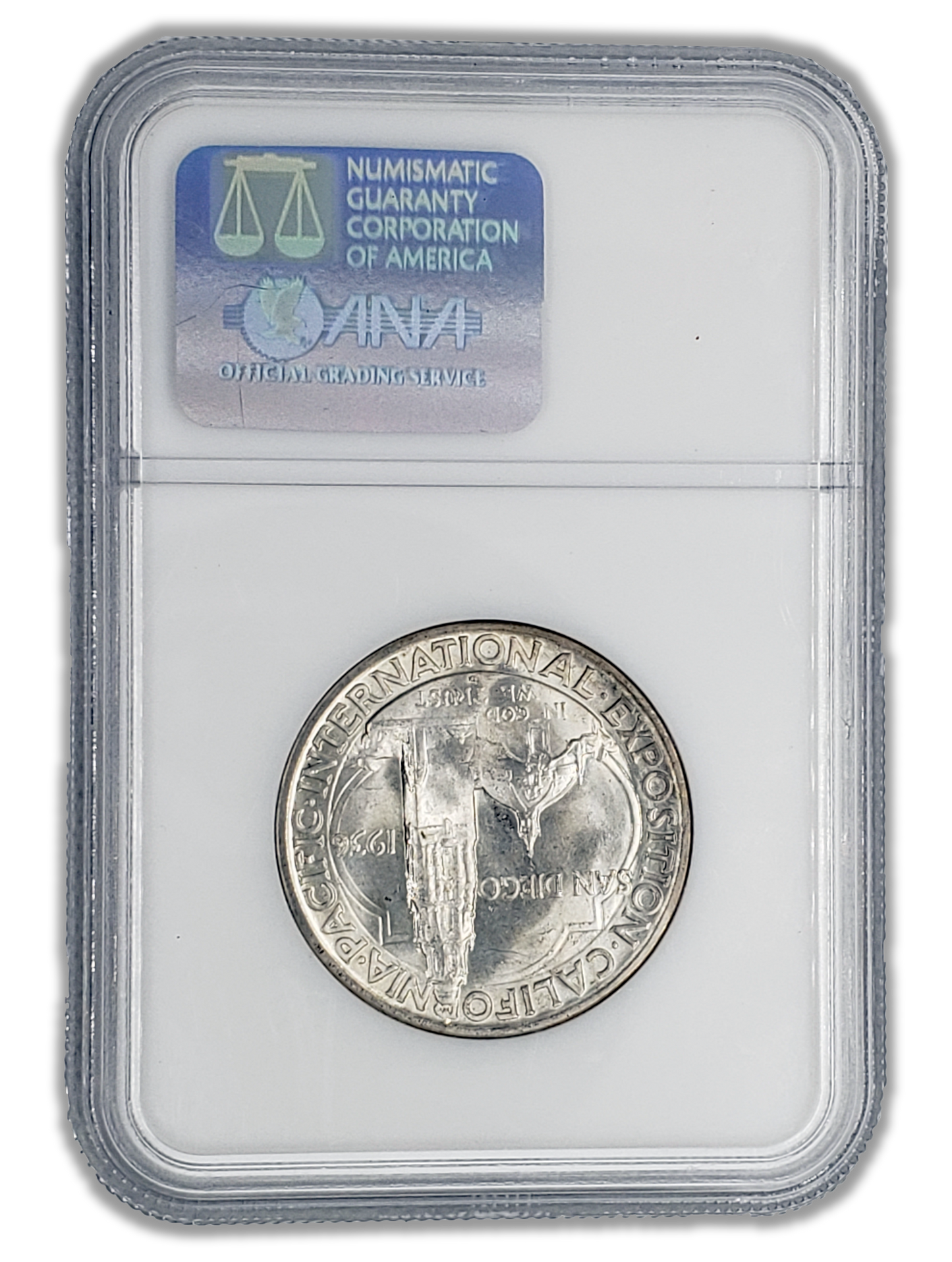 1936-D San Diego Silver Half Dollar San Francisco - NGC MS65 - CoinsTV