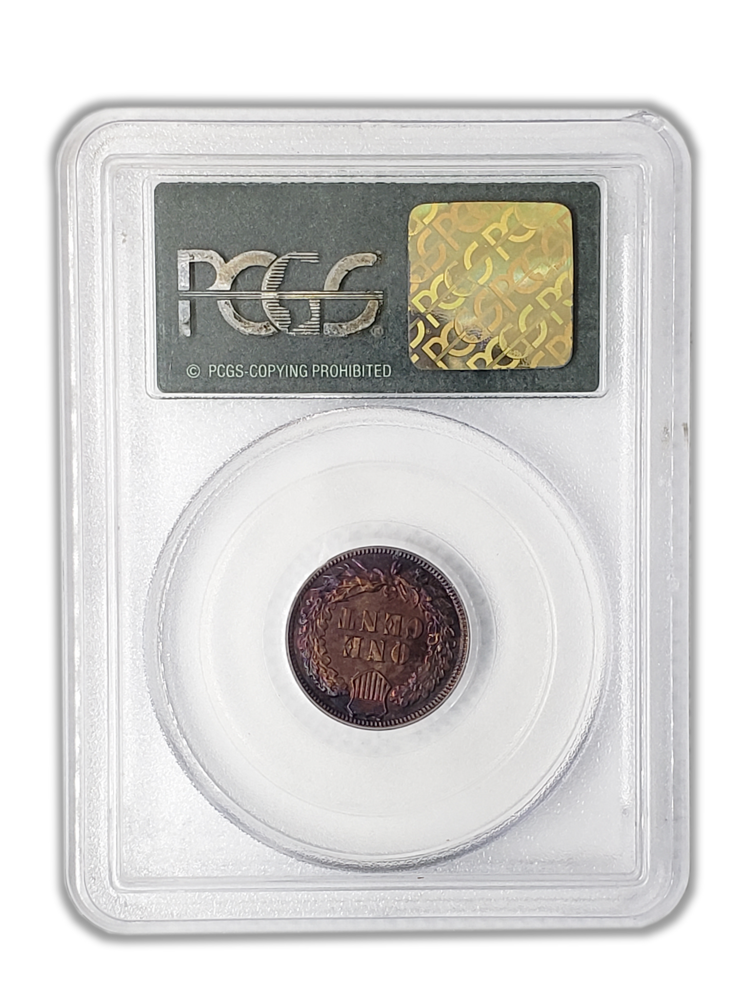 1880 Indian Cent Philadelphia Proof - PCGS PR63 RB - CoinsTV